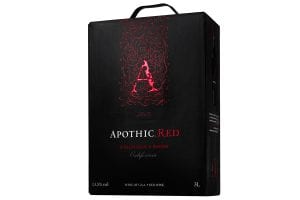 Världspremiär för mytomspunna apothic red winemaker’s blend på box