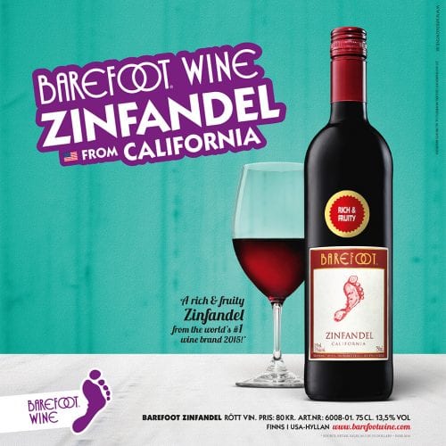 Barefoot zinfandel