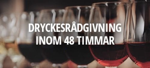 Bestämt meny men saknar passande drycker?