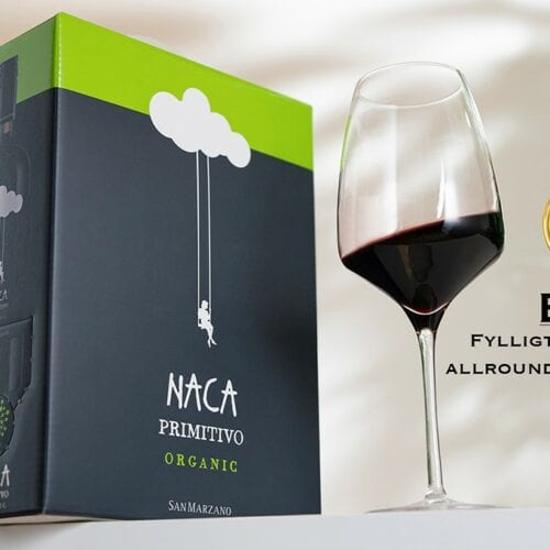 Nyhet! – San Marzano Naca Primitivo Organic 2019 på Box!