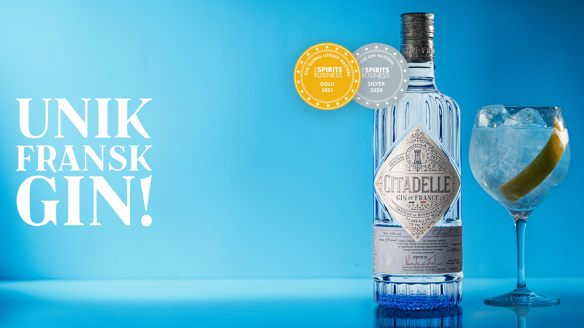 Citadelle - Unik fransk Gin - Springwine