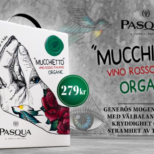 Pasqua Mucchietto-Vino Rosso Italiano Organic