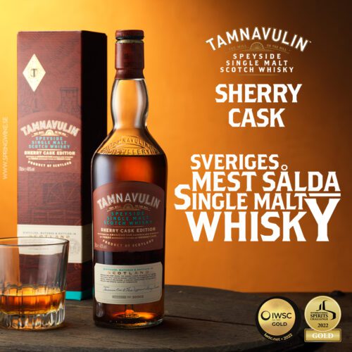 Tamnavulin Sherry Cask – Sveriges mest sålda Single Malt whisky