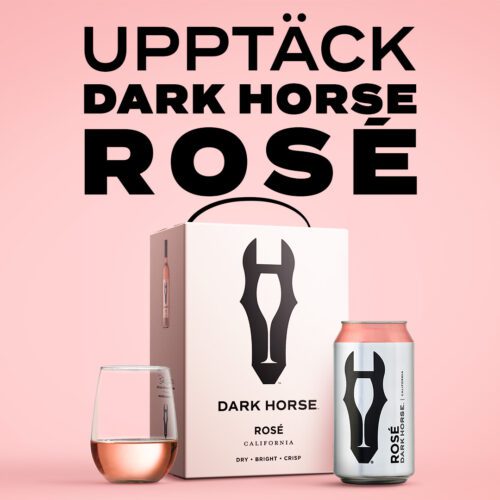 Dark Horse Rosé – Torrt och fruktigt vin från Kalifornien