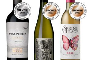 VINORDIC WINE CHALLENGE 2023 – Tre medaljer till Spring Wine & Spirits!
