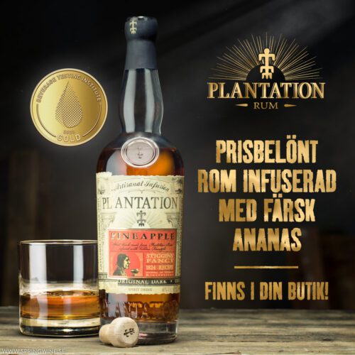 Plantation Pineapple Rum – Destillerad med färsk ananas