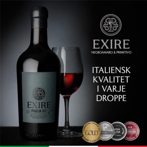 Exire – Italienskt vin med stil och karaktär