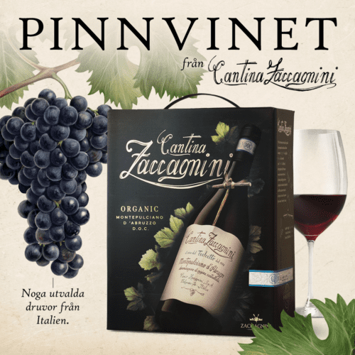 Pinnvinet Cantina Zaccagnini Montepulciano d’Abruzzo på box