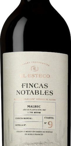 El Esteco Finca Notables Malbec